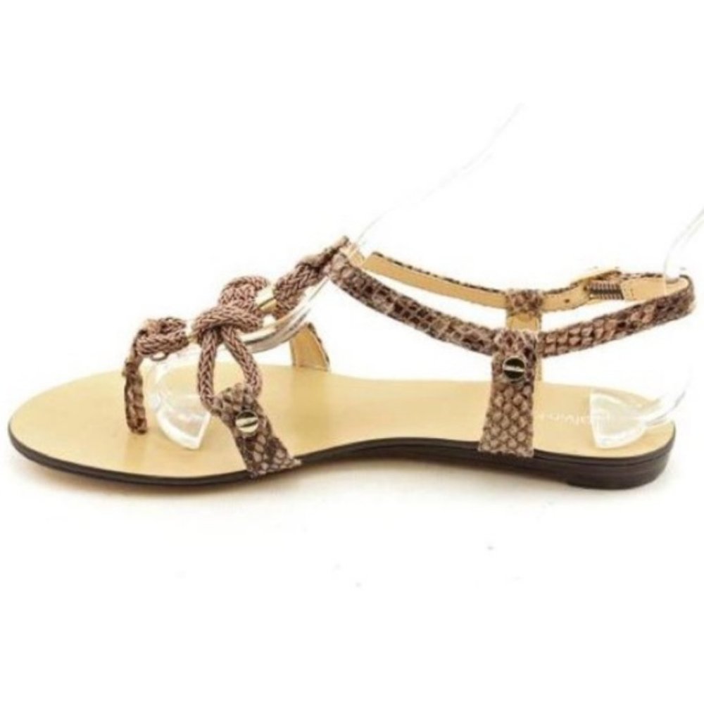 Calvin Klein Python Rope Sandals - image 2